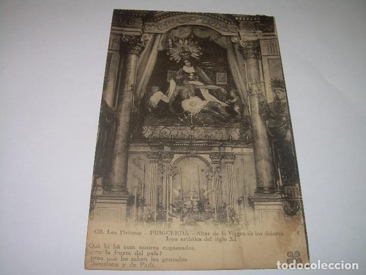 Postales: ANTIGUA POSTAL......PUIGCERD&Agrave;. - Foto 1