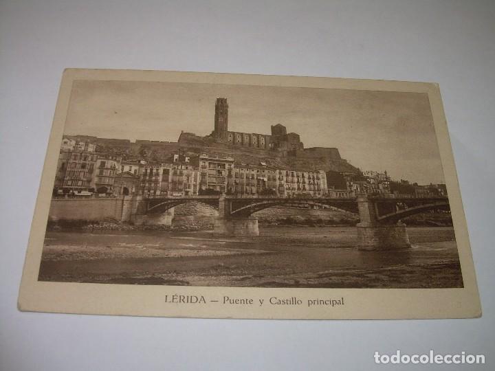 Postales: ANTIGUA POSTAL....LERIDA. - Foto 1