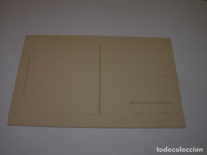 Postales: ANTIGUA POSTAL....LERIDA. - Foto 2