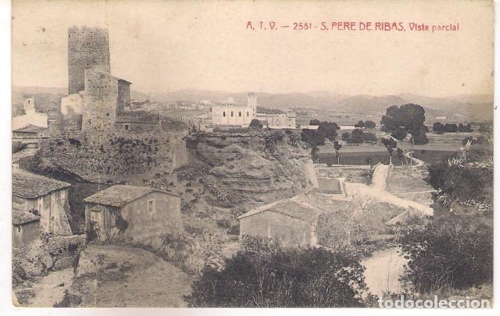 Postkarten: POSTAL A.T.V - 2581 - SAN PERE DE RIBAS, VISTA PARCIAL .