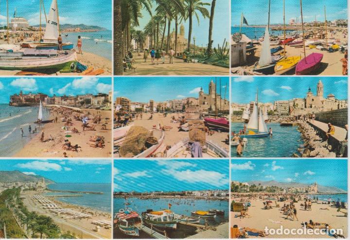 Postales: (150) SITGES. VARIOS ASPECTOS DE LA CIUDAD - Foto 1