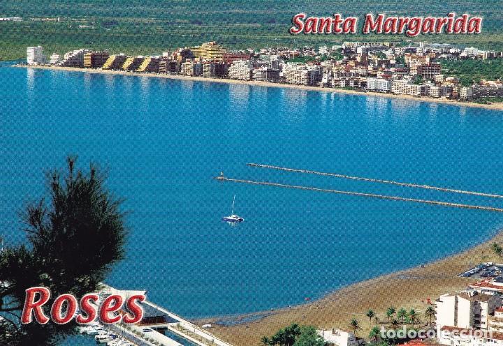 Postales: Santa Margarida Roses sin circular - Foto 1