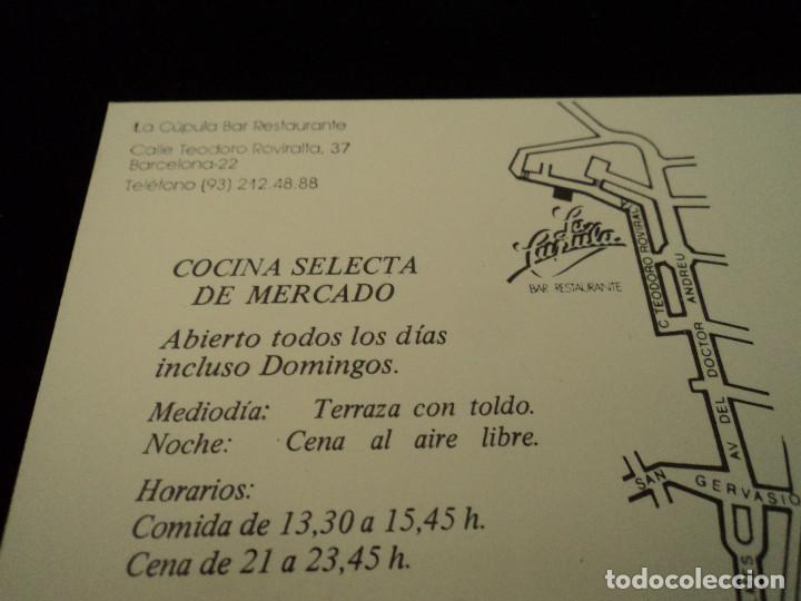 Postales: restaurante la cupula barcelona - Foto 2