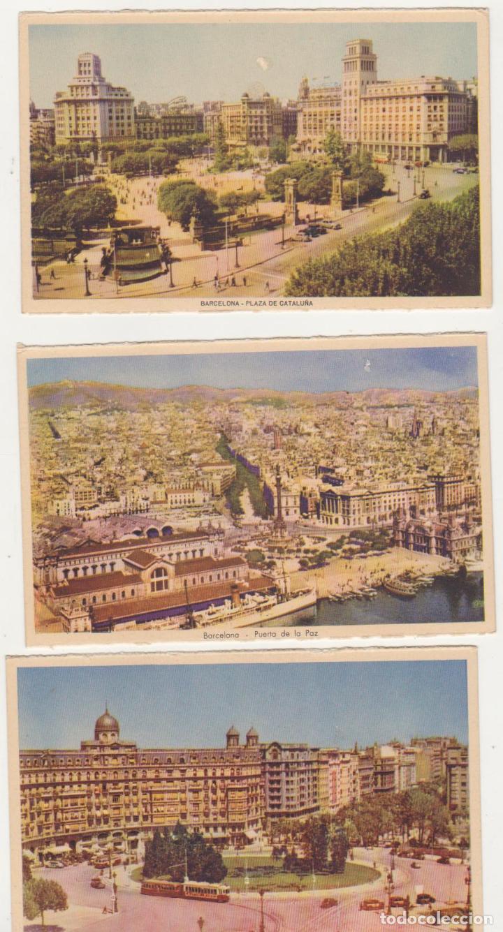 Cartes Postales: Barcelona.- Lote de 3 postales.