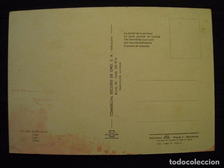 Postales: POSTAL BA&Ntilde;OLAS - LAGO. - Foto 3