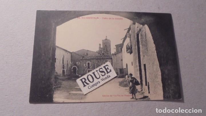 Postkarten: 84 - VLABERTRAN - PATIO DE LA ABADIA - EDC. LA VEU DE L'EMPORDA - 14X9 CM.