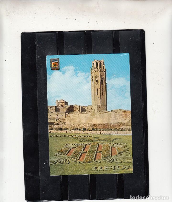 Postales: N&ordm; 30 LLEIDA.L DETALLE SEO ANTIGUA. MURALLAS Y JARDINES