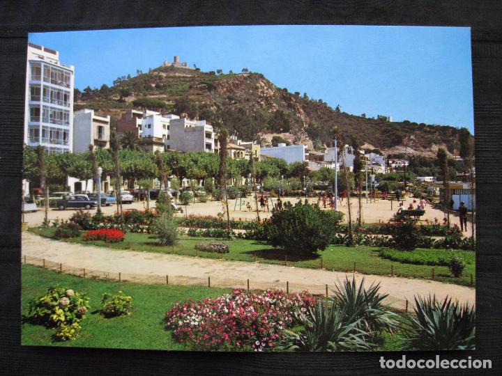 Postales: POSTAL BLANES - JARDINES JUNTO A LA PLAYA. - Foto 2