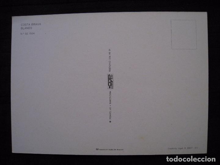 Postales: POSTAL COSTA BRAVA - BLANES. - Foto 3