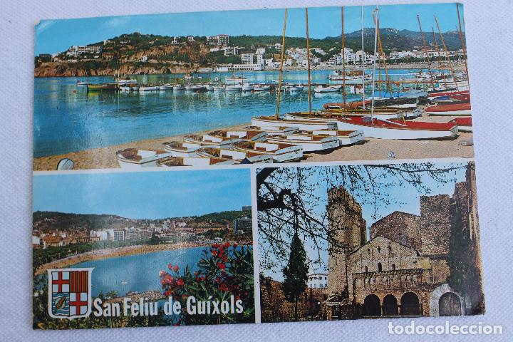Postales: POSTAL SAN FELIU DE GUIXOLS, COSTA BRAVA, DESTINO FRANCIA