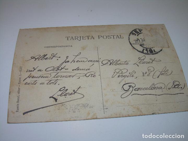 Postales: ANTIGUA POSTAL......OLOT...GIRONA. - Foto 2