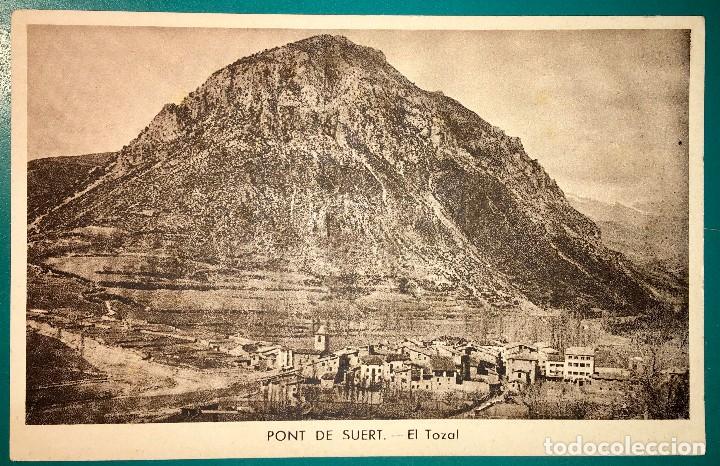 Postales: POSTAL DEL PONT DE SUERT  EL TORZAL