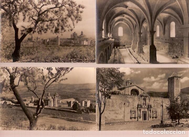 Postales: 4 ANTIGUAS POSTALES DE MONASTERIO DE POBLET