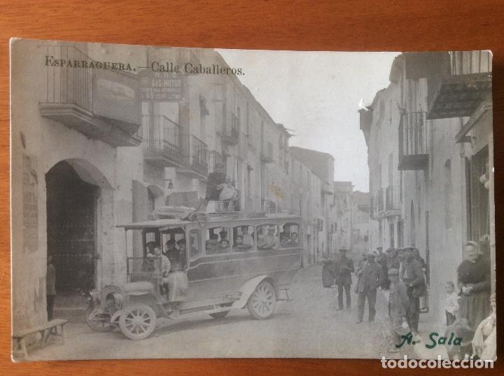 Cartoline: Postal fotografica Esparraguera Carrer Cavallers A. Sala