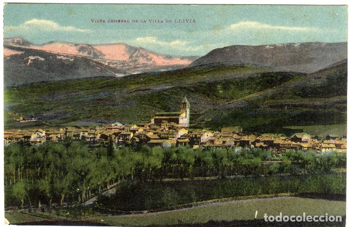 Postcards: PRECIOSA POSTAL - LLIVIA (GIRONA) - VISTA GENERAL DE LA VILLA