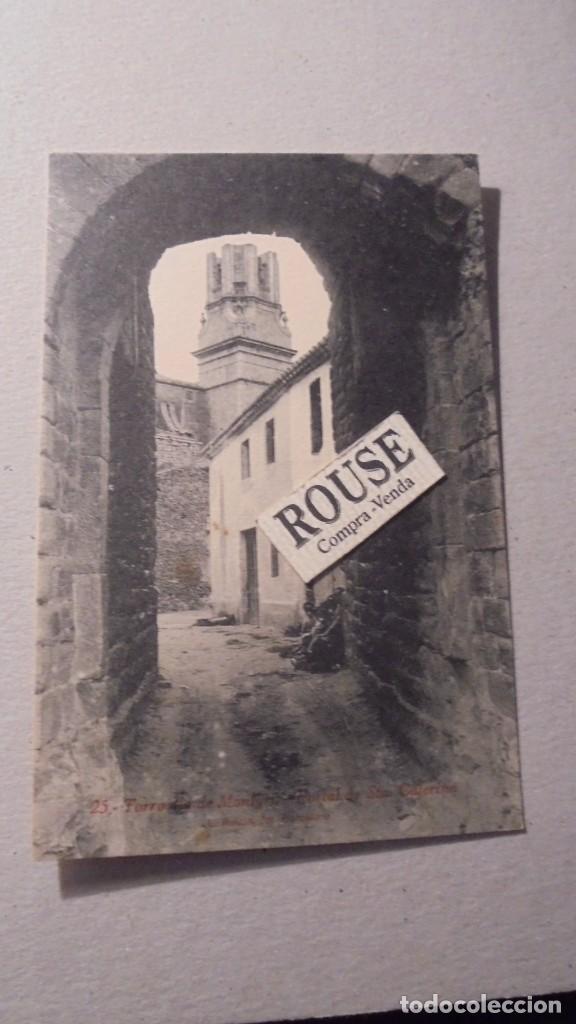 Postkarten: 25 - TORROELLA DE MONTGRI - PORTAL DE STA CATERINA - L. ROISIN FOT. 14X9 CM.