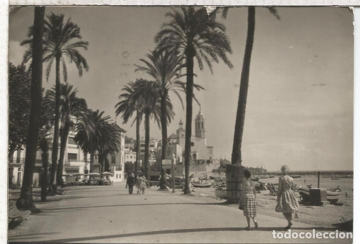 Postales: BARCELONA SITGES ESCRITA - Foto 1