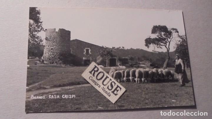 Postcards: PALAMOS - CASA CRISPI - POSTAL FOTOGRAFICA - 14X9 CM.