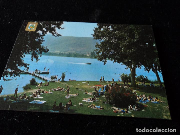 Postales: 19 banyoles platja verda - Foto 1