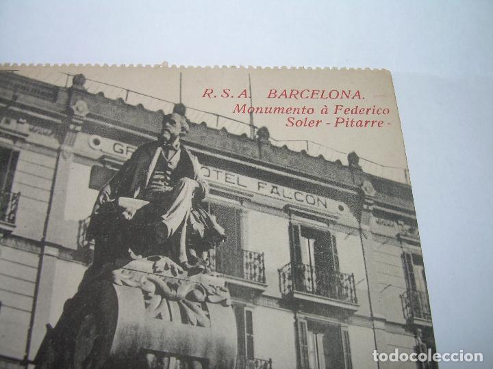 Postales: ANTIGUA POSTAL...BARCELONA. - Foto 2