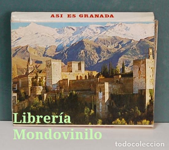 Postales: Bloc de 24 postales de Granada. 10x8 cm - Foto 1