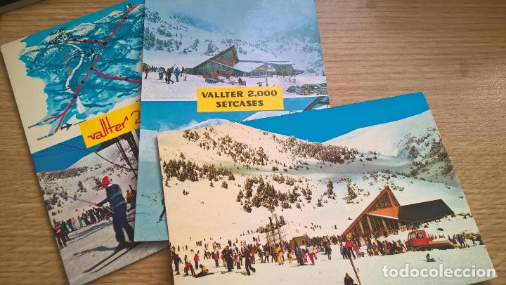 Postales: Vallter 2000. Lote de 3 postales - Foto 1