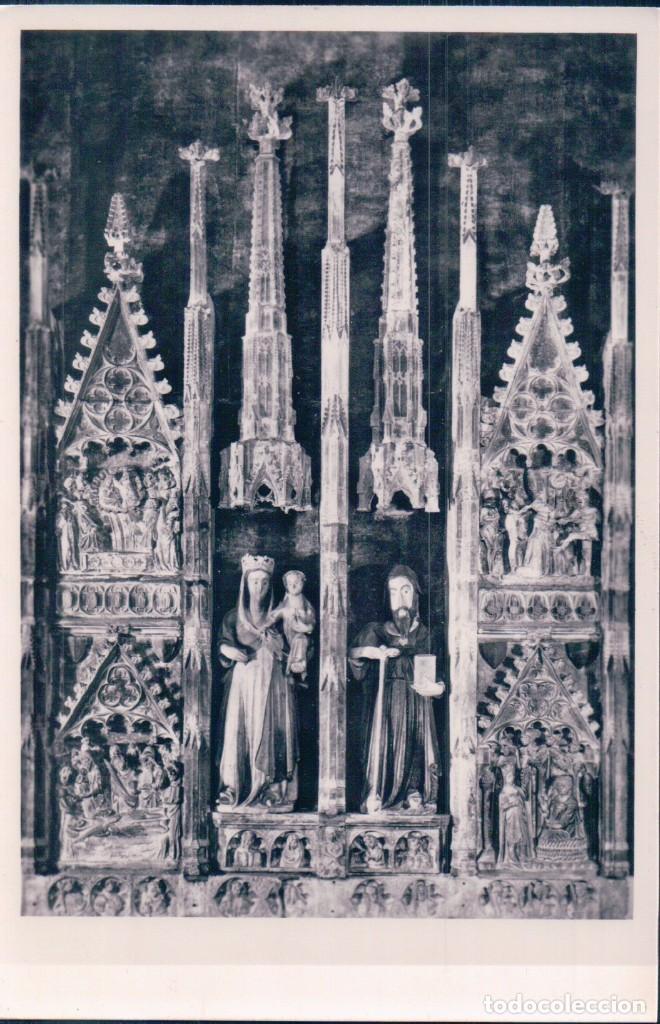 Postkarten: POSTAL MUSEO DE ARTE DE CATALU&Ntilde;A - SERIE 1 VARIA N&ordm;5 - RETABLO GOTICO - ZERKOWITZ