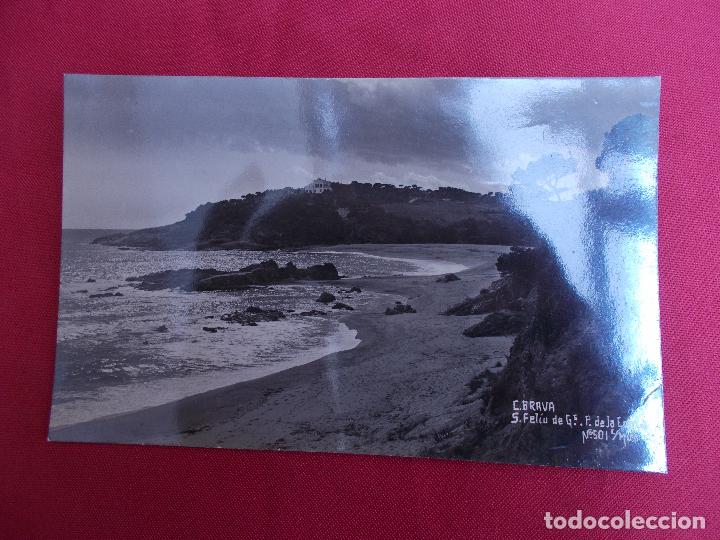 Postais: TARJETA POSTAL. COSTA BRAVA. SAN FELIU DE GUIXOLS. PLAYA DE LA CONCA. N&ordm; 501. MUR.