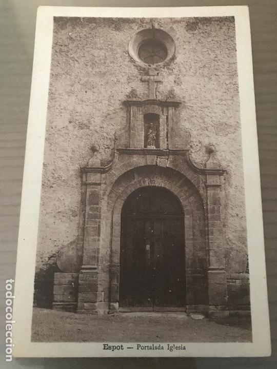 Postales: ANTIGUA POSTAL ESPOT PORTALADA IGLESIA FOTO M SOLE BOSSOT