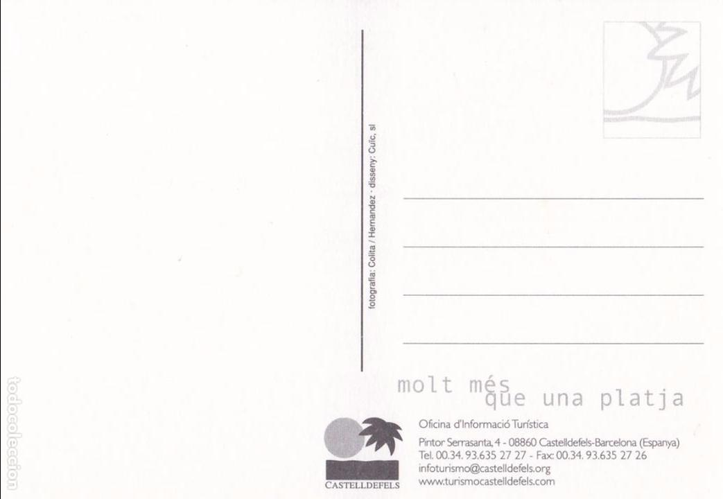 Postales: POSTAL CASTELLDEFELS. BARCELONA - Foto 2