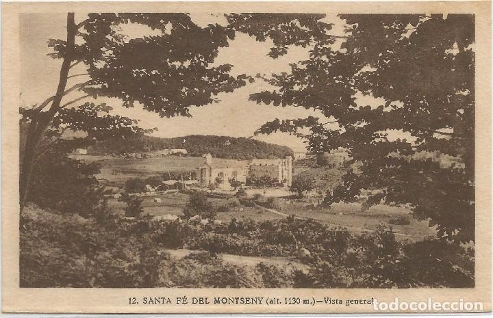 Postales: GRAN HOTEL SANTA FE DEL MONTSENY .- VISTA GENERAL  .- FOTO L. ROISIN N&ordm; 12