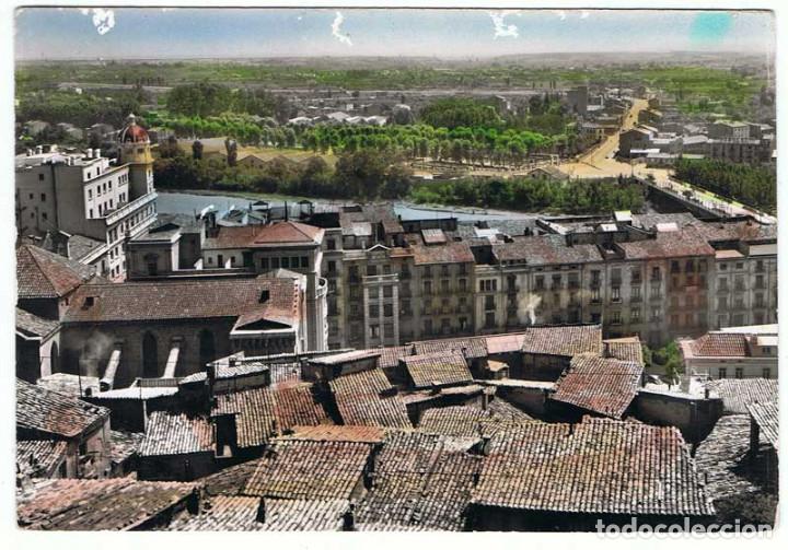 Postales: Postal de L&eacute;rida. Vista parcial desde la Antigua Seo. Ed. Soberanas. Escrita