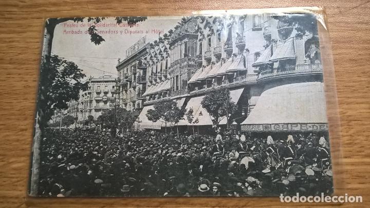 Postales: Barcelona. Solidaritat Catalana - Foto 1