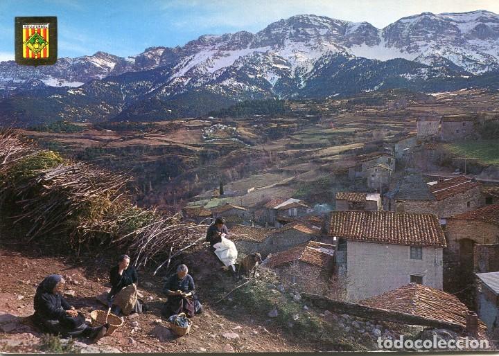 Postales: m00385 Querforadat Pasisaje Rustico Al Fondo El Cadi 1968 Escudo De Oro N&ordm;4541