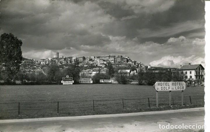 Postales: PUIGCERDA-VISTA GENERAL -PUBLICIDAD-FOTOGR&Aacute;FICA