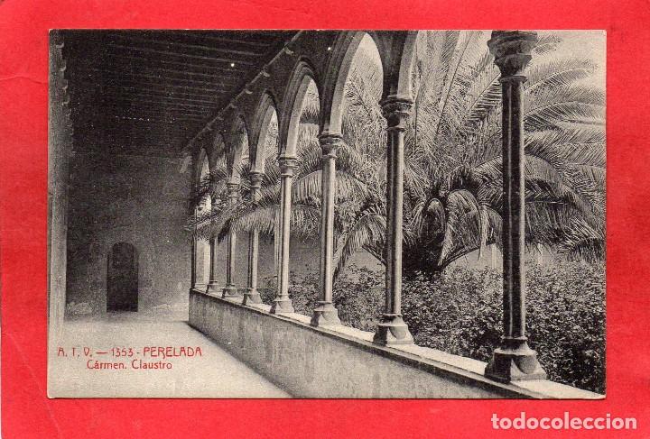 Postales: perelada. atv 1353 carmen, claustro - Foto 1
