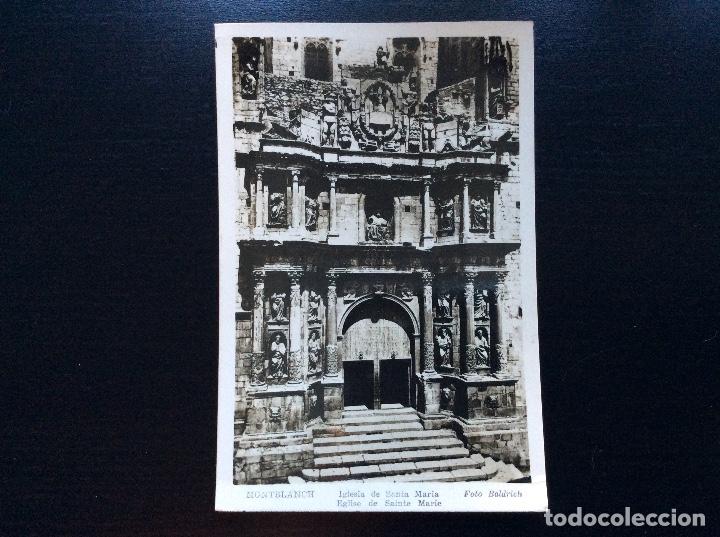 Postales: Montblanc (Montblanc). Iglesia de Santa Maria. Foto baldrich