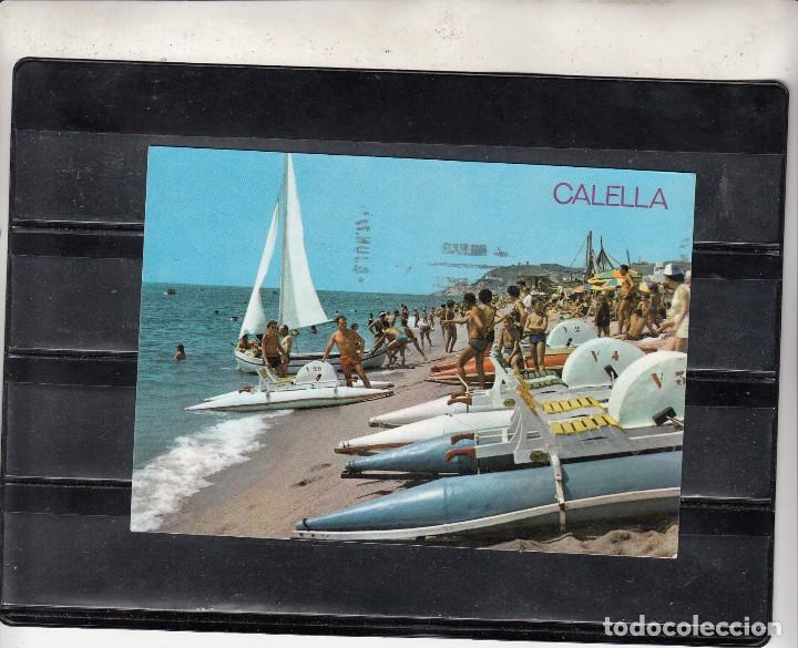 Postales: N&ordm; 36 CALELLA. DETALLE DE LA PLAYA - Foto 1