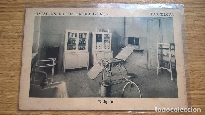 Postales: Barcelona. Batall&oacute;n de transmisiones 4 - Foto 1