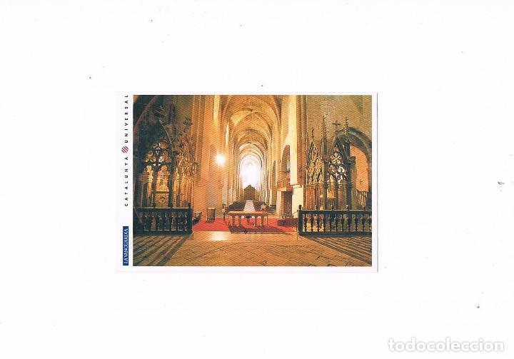 Postales: POSTAL ANTIGUA CATALUNYA UNIVERSAL LA VANGUARDIA SIN CIRCULAR MONASTERIO DE SANTES CREUS **