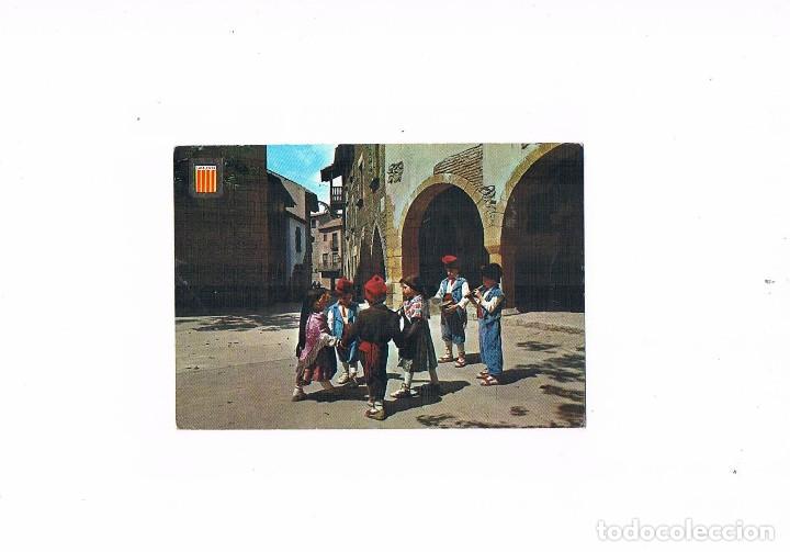 Cartoline: POSTAL ANTIGUA CATALUNYA TIPICA LA SARDANA ESCRITA POR DETRAS