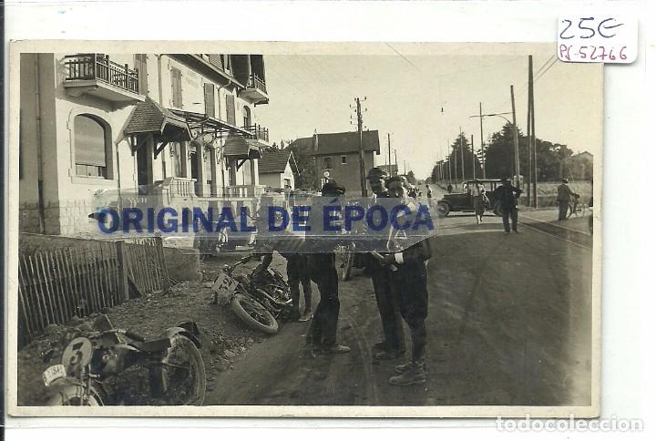 Postkarten: (PS-52766)POSTAL FOTOGRAFICA DESCONOCIDA-CARRERA MOTOCICLISTA A&Ntilde;OS 20-30