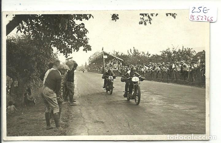 Postkarten: (PS-52765)POSTAL FOTOGRAFICA DESCONOCIDA-CARRERA MOTOCICLISTA A&Ntilde;OS 20-30