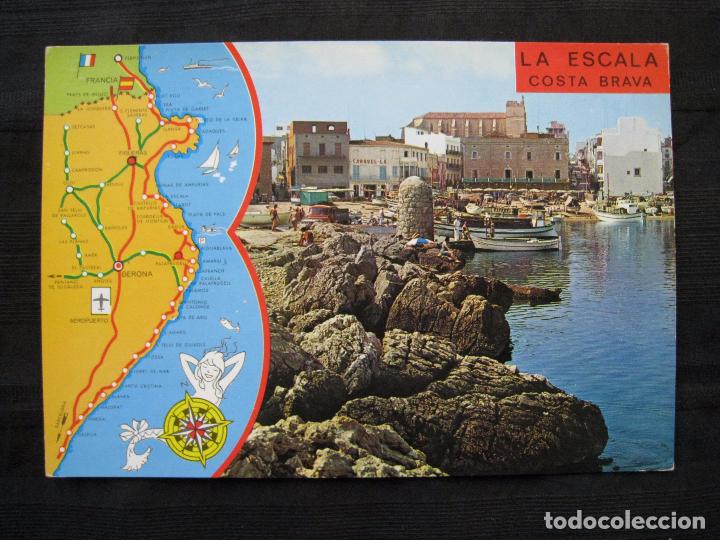 Postales: POSTAL LA ESCALA  ( COSTA BRAVA ). - Foto 2