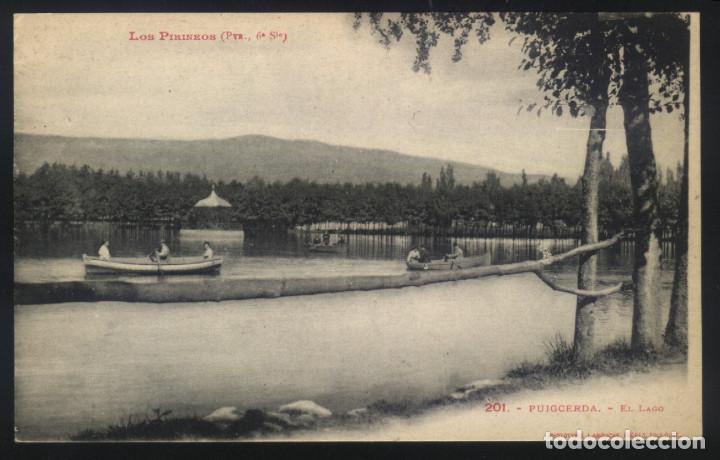 Postales: A-5459- GIRONA. PUIGCERDA. EL LAGO. - Foto 1
