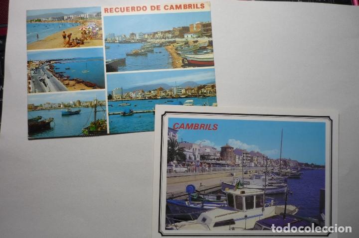 Postales: lote postales de cambrils -escritas - Foto 1