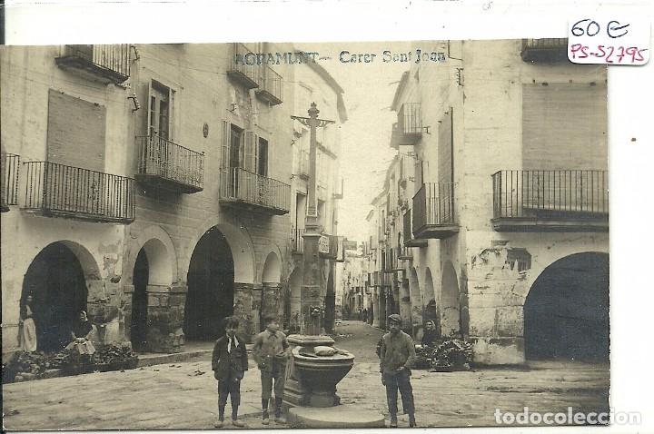 Postkarten: (PS-52795)POSTAL FOTOGRAFICA DE AGRAMUNT-CARRER SANT JOAN
