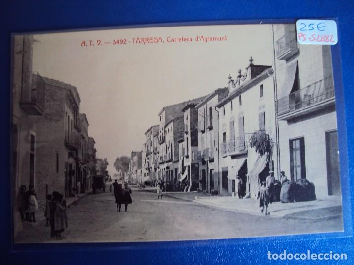 Postkarten: (PS-52882)POSTAL DE TARREGA-CARRETERA D&acute;AGRAMUNT.A.T.V.3492