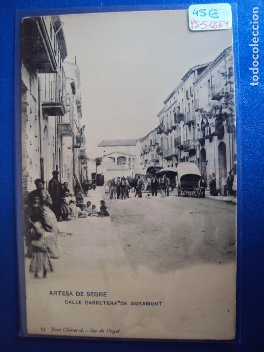 Postkarten: (PS-52864)POSTAL DE ARTESA DE SEGRE-CALLE CARRETERA DE AGRAMUNT.JOSE CLAVEROL