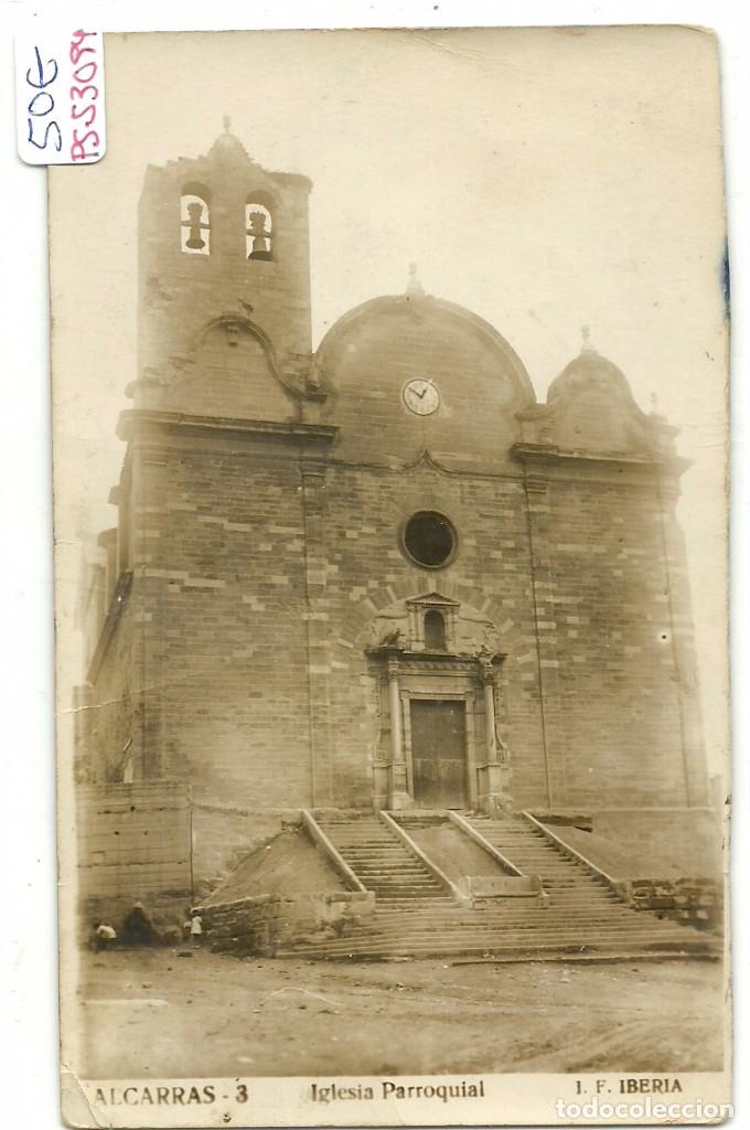 Postkarten: (PS-53094)POSTAL DE ALCARRAS-IGLESIA PARROQUIAL